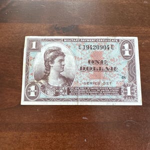 Military payment certificate - Etsy 日本