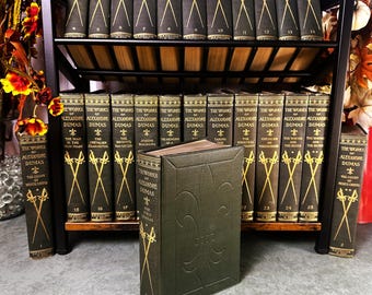 25-Volume Alexandre Dumas Collection, Circa 1910