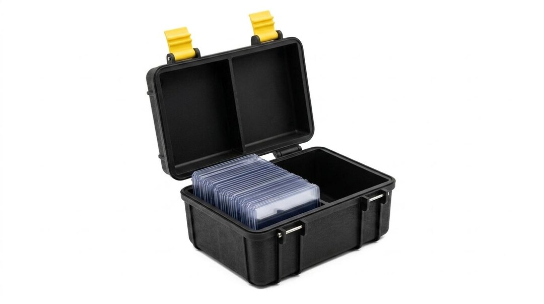 Top Loaders Storage Box Custom Top Loader Storage Case | Holds 38 Top Loaders | UV Printed Lid ...