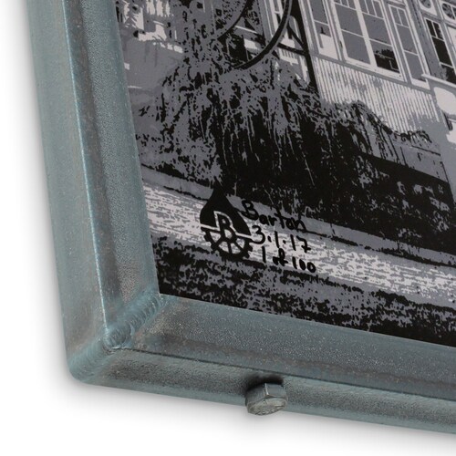 Winter Pagoda Baltimore Framed shops Silkscreen Print