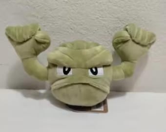 Funny Rock Monster Plush Toy | Cute Fighting Creature Stuffed Doll for Gamers 18cm