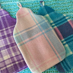 Australian repurposed  wool hot water bottle cover