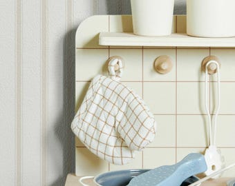 Moulding Line Wallpaper in Pale Cream, Cream Stripe Peel and Stick Wallpaper, Heritage Stripe Wall Panels, Hand-Painted Design