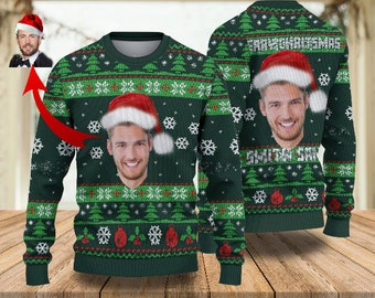 Custom Face Sweater - Etsy