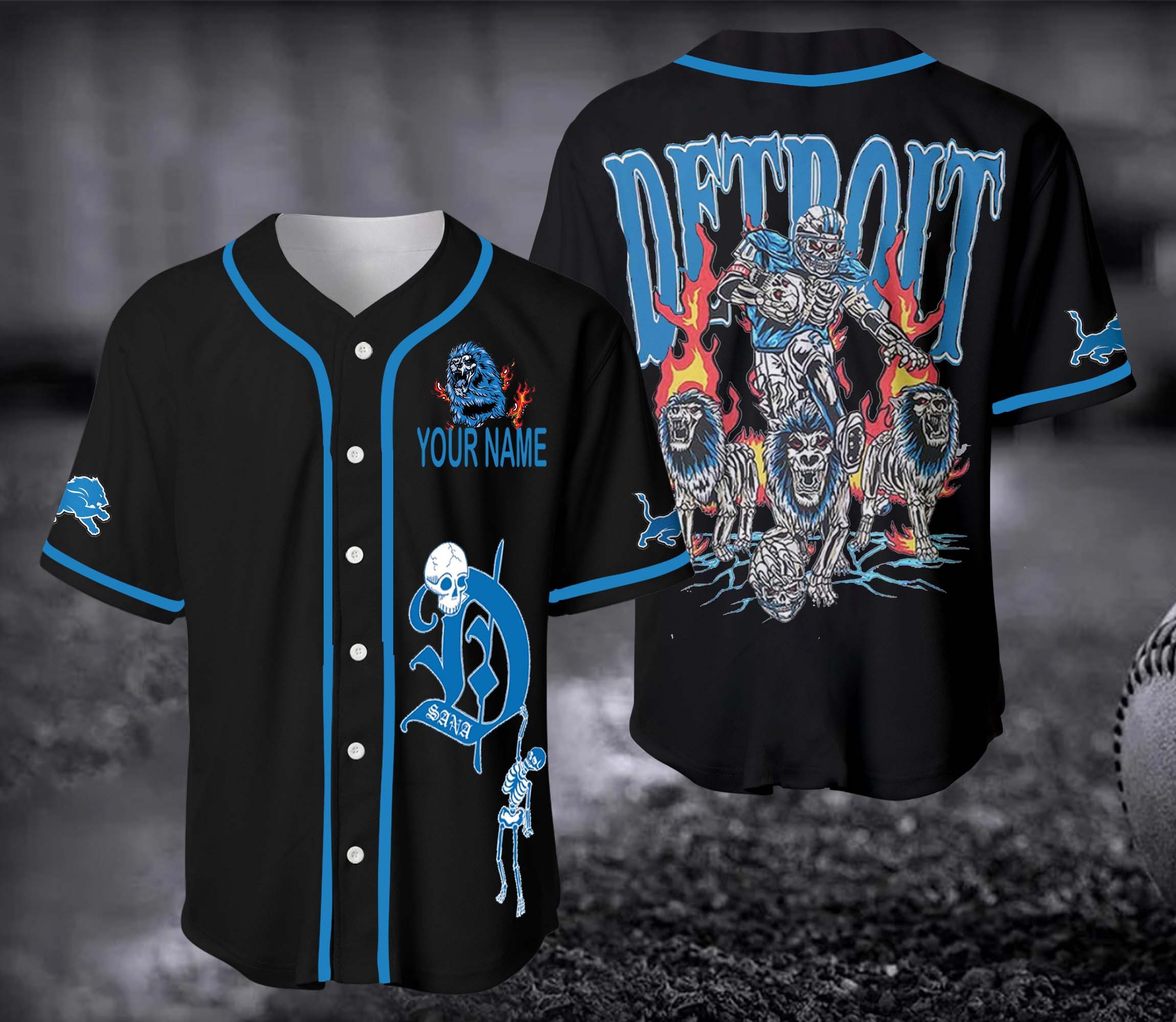 Detroit Baseball Jersey