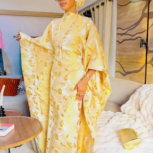 slim fit dress slacks Gold Glitter Sequin Evening Gown with Flowing Train main image 0