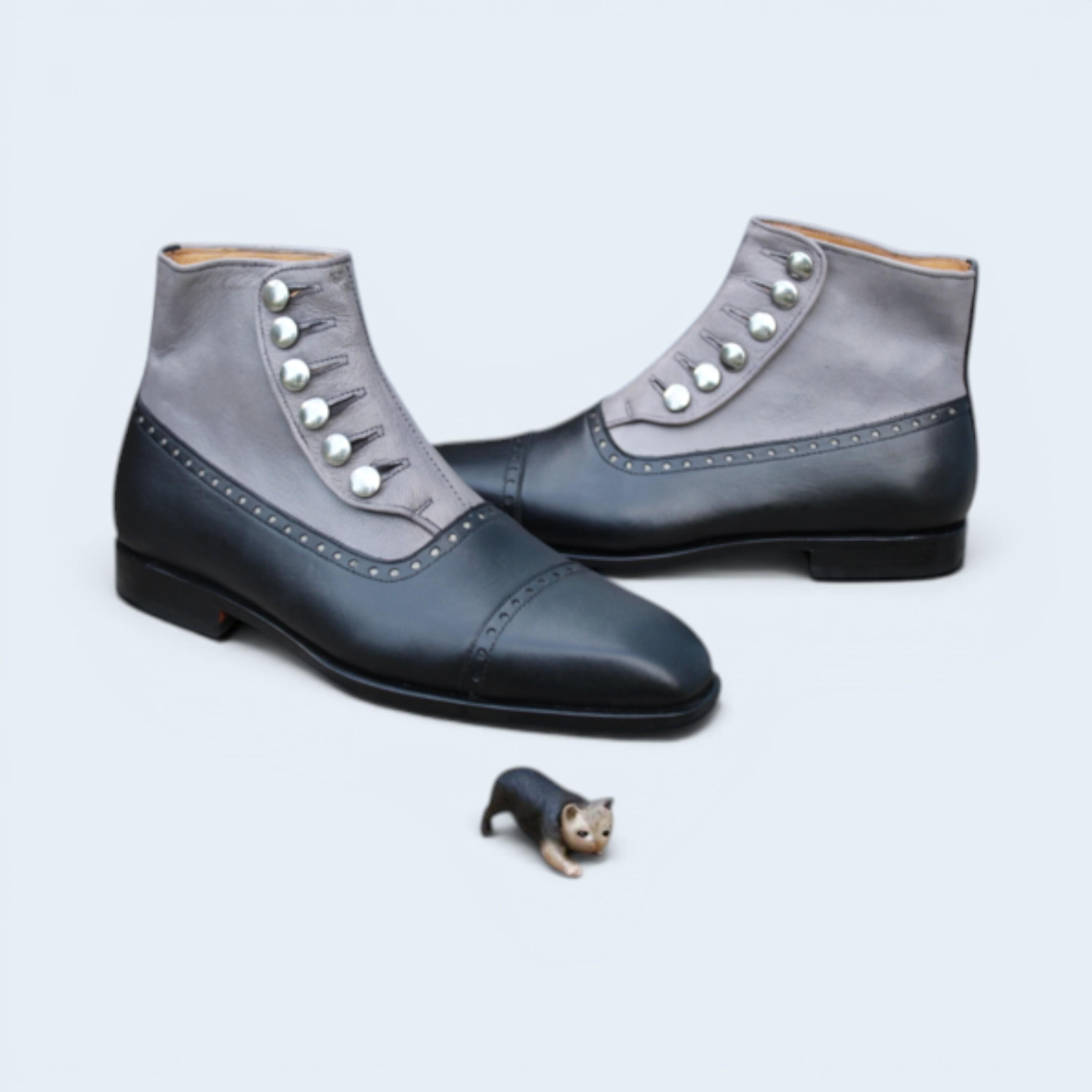 Men Grey Dress Shoes - Etsy