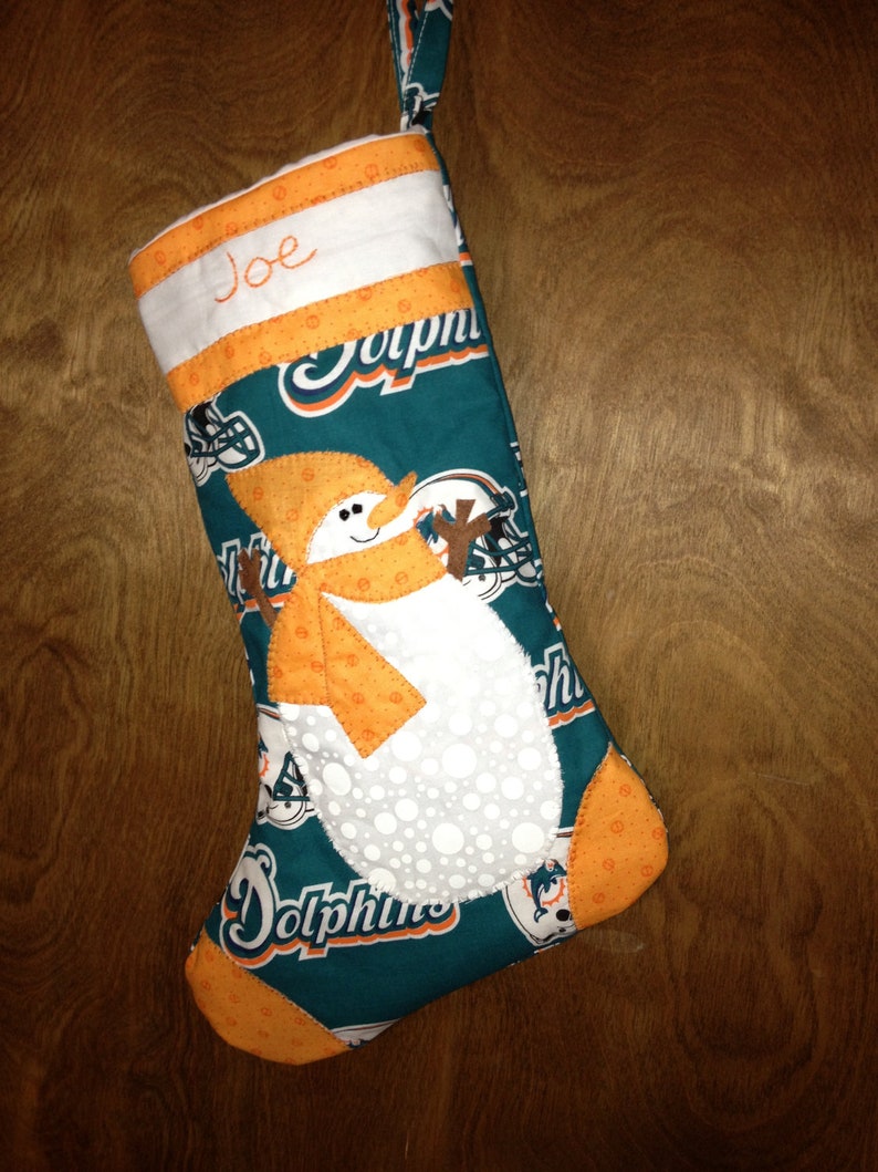 Personalized NFL Team Stocking  Etsy