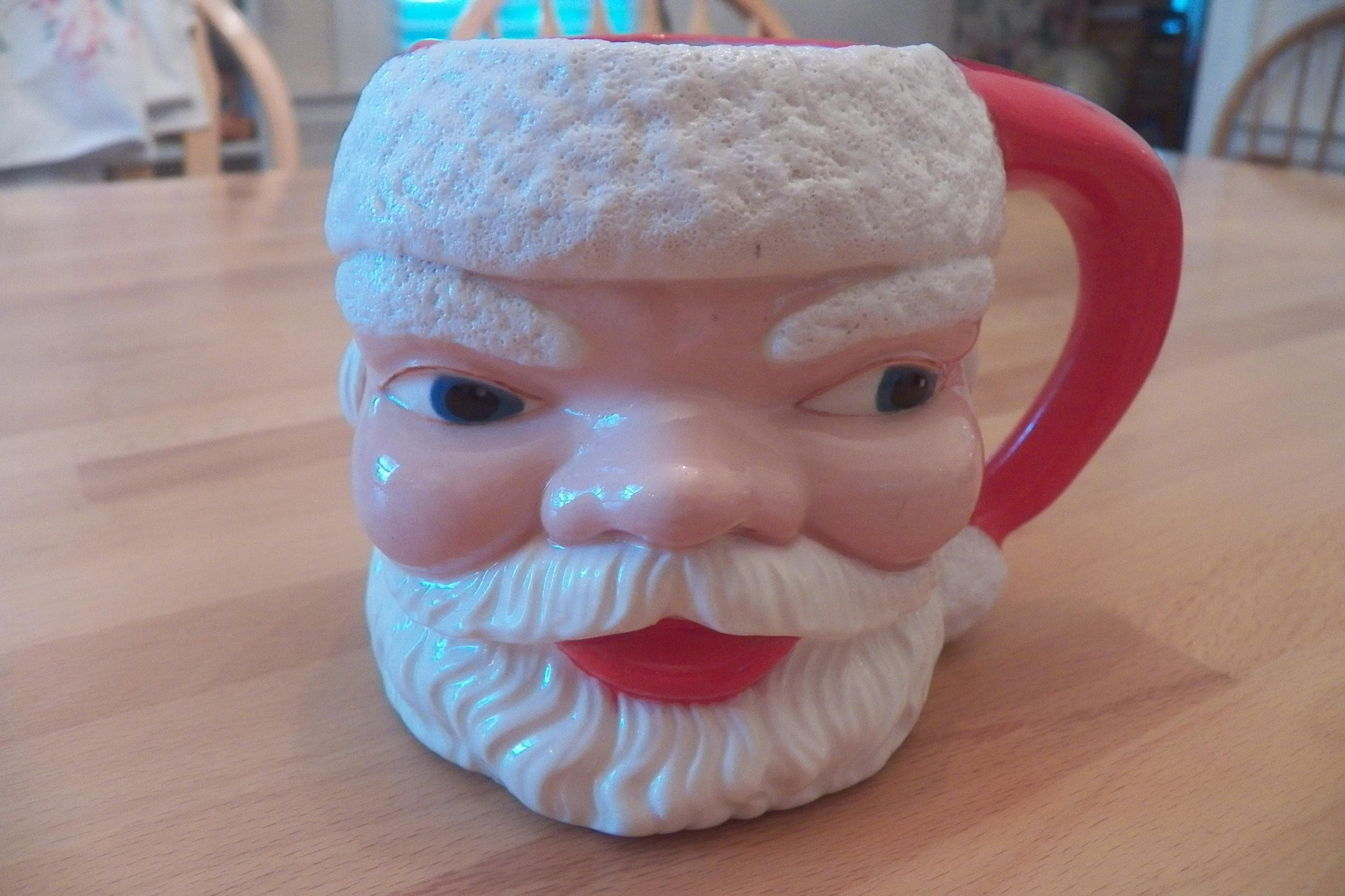 Vintage 1960 Ceramic Santa - Etsy