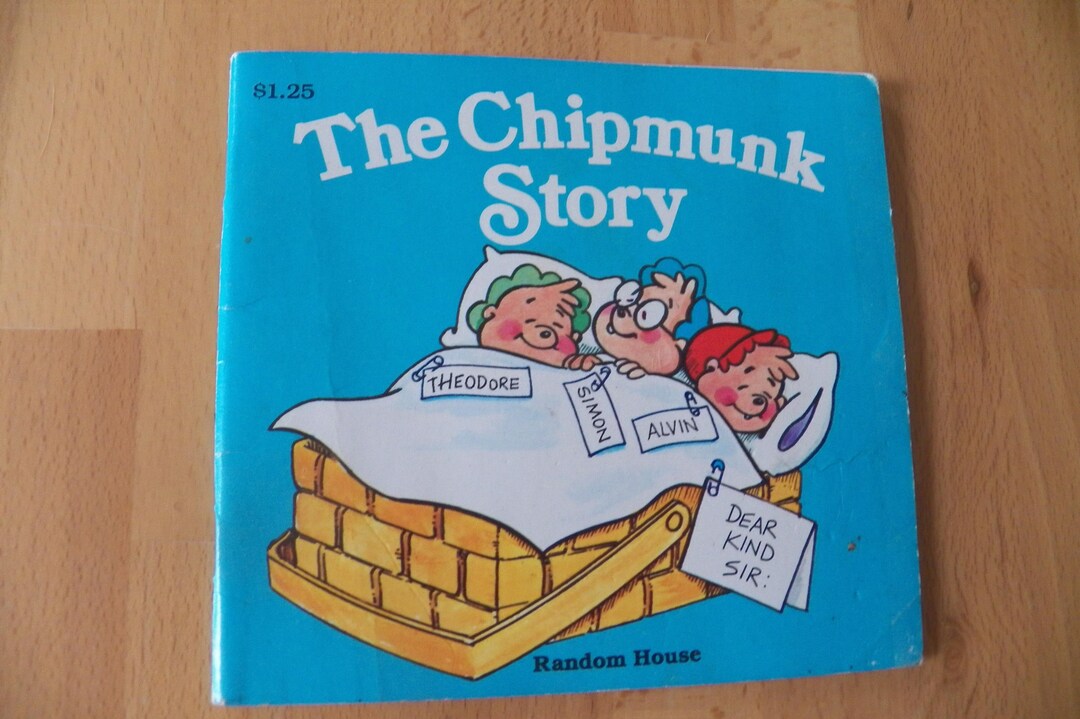 Vintage Softcover THE CHIPMUNK STORY Book 1983 Edition - Etsy