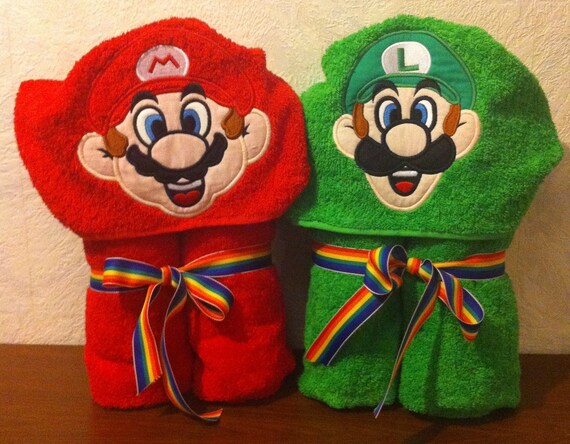 Plumber Hooded Bath Towel Etsy
