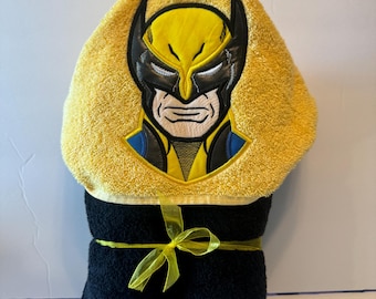 Superhero Hooded Bath Towel