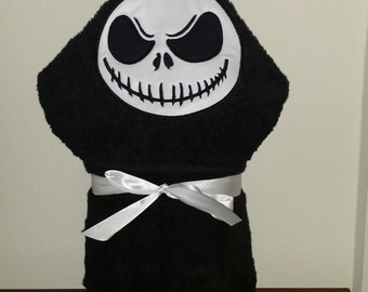 Jack Skull Hooded Towel