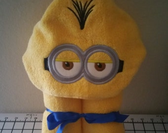 Two Eyed Kevin Hooded Bath Towel