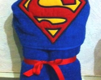Superhero Hooded Towel