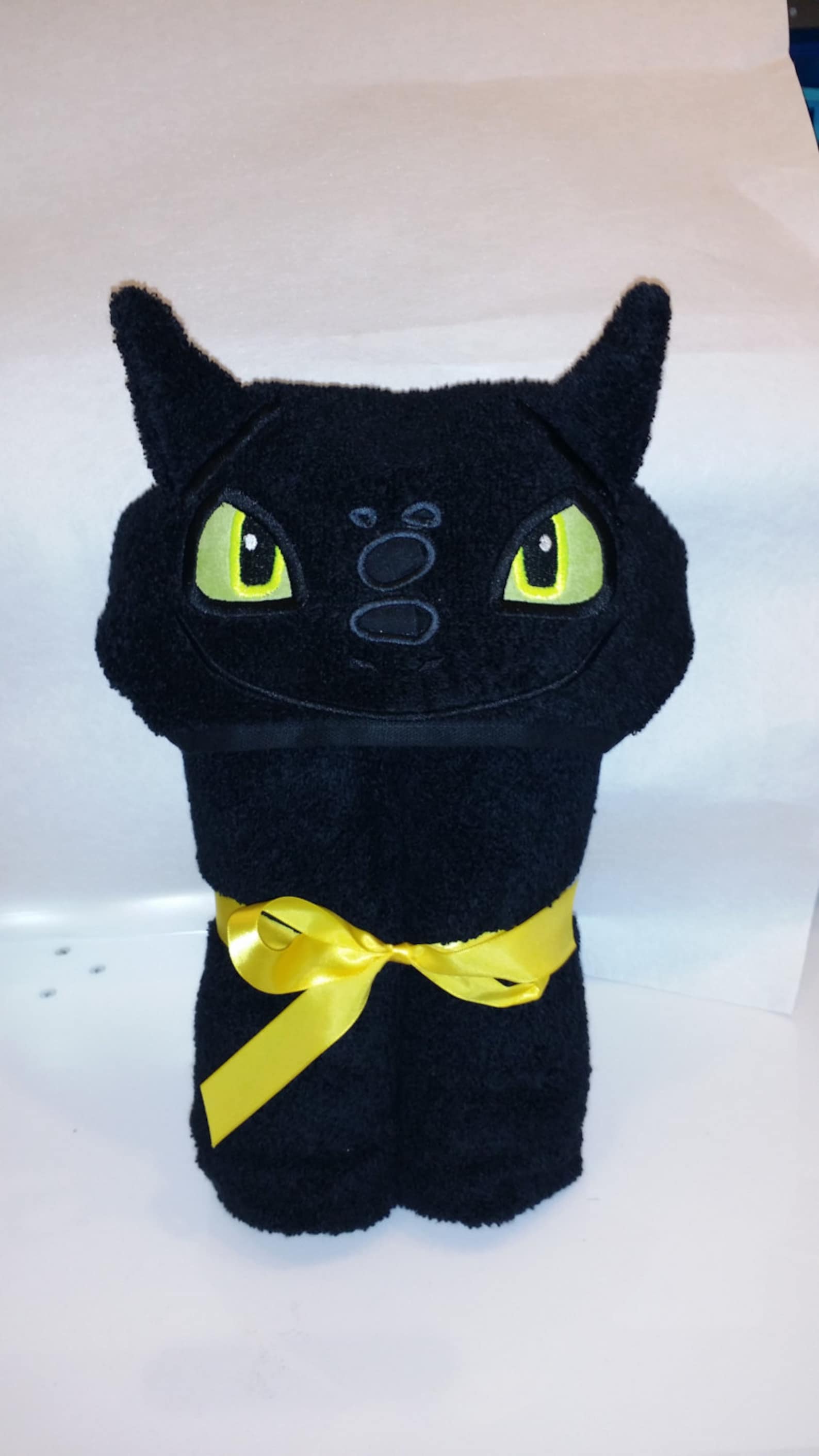 3D Dragon Hooded Bath Towel Etsy