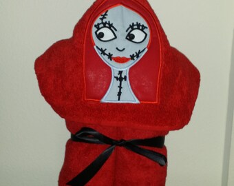 Skeleton Hooded Towel