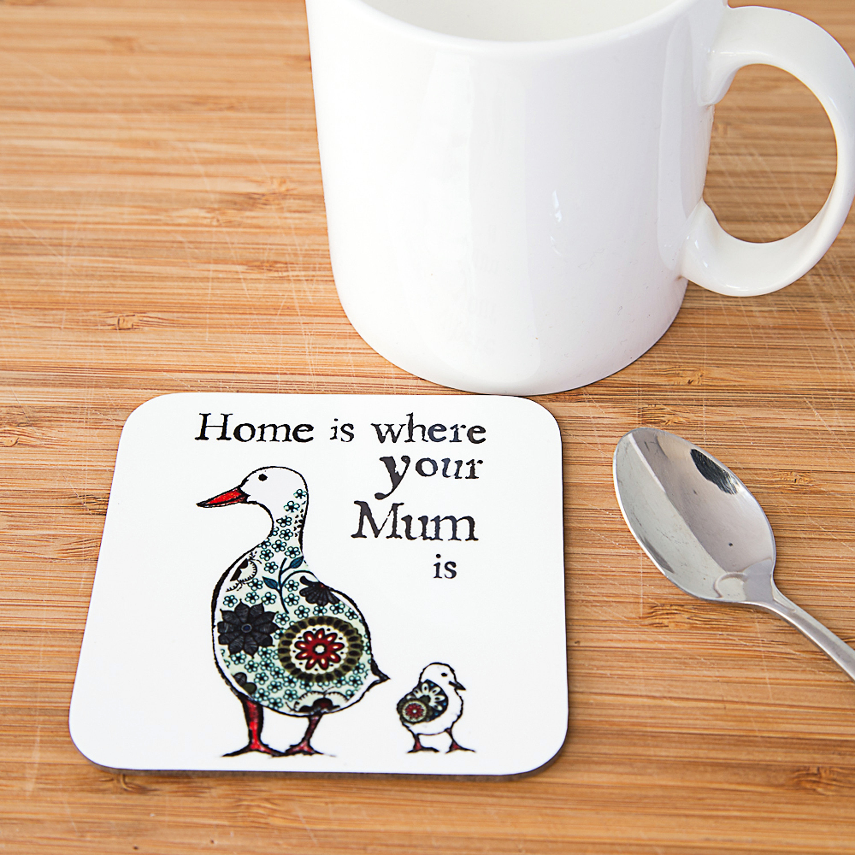 Did you see your mum. Your mum.