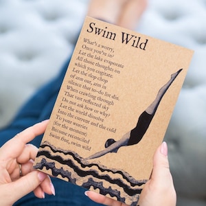 Swim Notebook Gift for a swimmer - Swim Journal