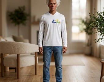 Fun-tivity Logo Hoodie | Educational Math Theme, Lightweight Pullover