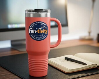 Fun-tivity Logo Travel Mug | 40oz Insulated Tumbler