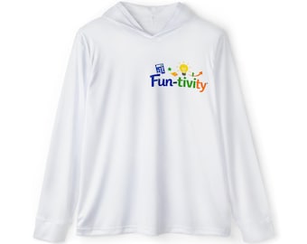 Fun-tivity Logo Hoodie | Educational Math Theme, Lightweight Pullover