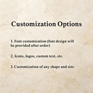 Personalized Customization: Custom text, icons, logos, door numbers, brass nameplates, metal door signs, crafted from solid brass, and more.