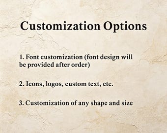Personalized Customization: Custom text, icons, logos, door numbers, brass nameplates, metal door signs, crafted from solid brass, and more.