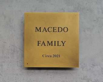 Custom Solid Brass Signs|Engraved Metal Plaques|Personalized Door Signs|Commercial Door Signs|Vintage House Signs|Hotel Signage|Unique Gifts