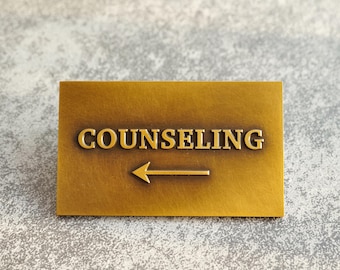 Custom SolidBrassSign|Raised-LetterBrassPlaque|Vintage-Style Brass Sign|Bronze-Look Plaque|Metal Nameplate|PersonalizedSignage|LuxurySignage