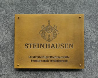 Custom Brass Signs|Engraved Brass Plaques with Logo|Metal Signage|Business Door Plaques|Vintage BrassPlaques|BronzeSigns|PersonalizedSignage