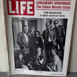 Life Magazine December 18, 1970 - The Buckleys