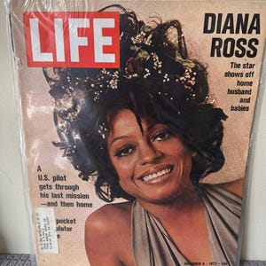 Life Magazine December 8, 1972, Diana Ross