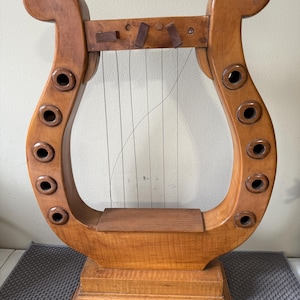 Greek Lyre- Beautiful Wood, Stringed Instrument