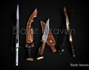 Supernatural Prop Replica Set | Angel, Archangel, Demon Ruby, First Blades