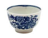 Antique Porcelain Dr. Wall Worcester Tea Bowl C.1770-80