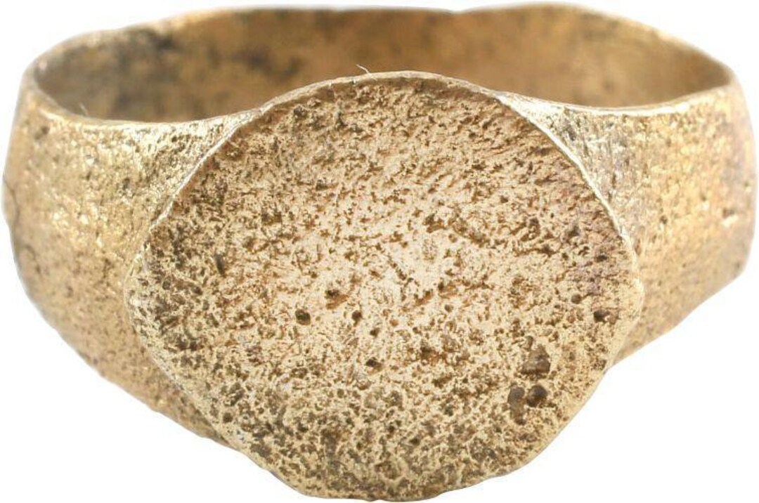 Medieval European Ring, 10th-13th Century AD Size 8 1/2 Authentic ...