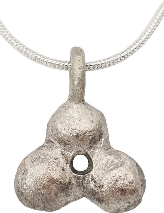 Ancient Roman Ball Pendant Necklace C.100 BC-100 … - image 2