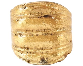Rare Ancient Viking Shield Ring C. 9th-10th Century, Size 11 3/4