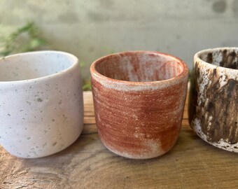 Ceramic 8 Oz Rocks Glass Nespresso Cup 