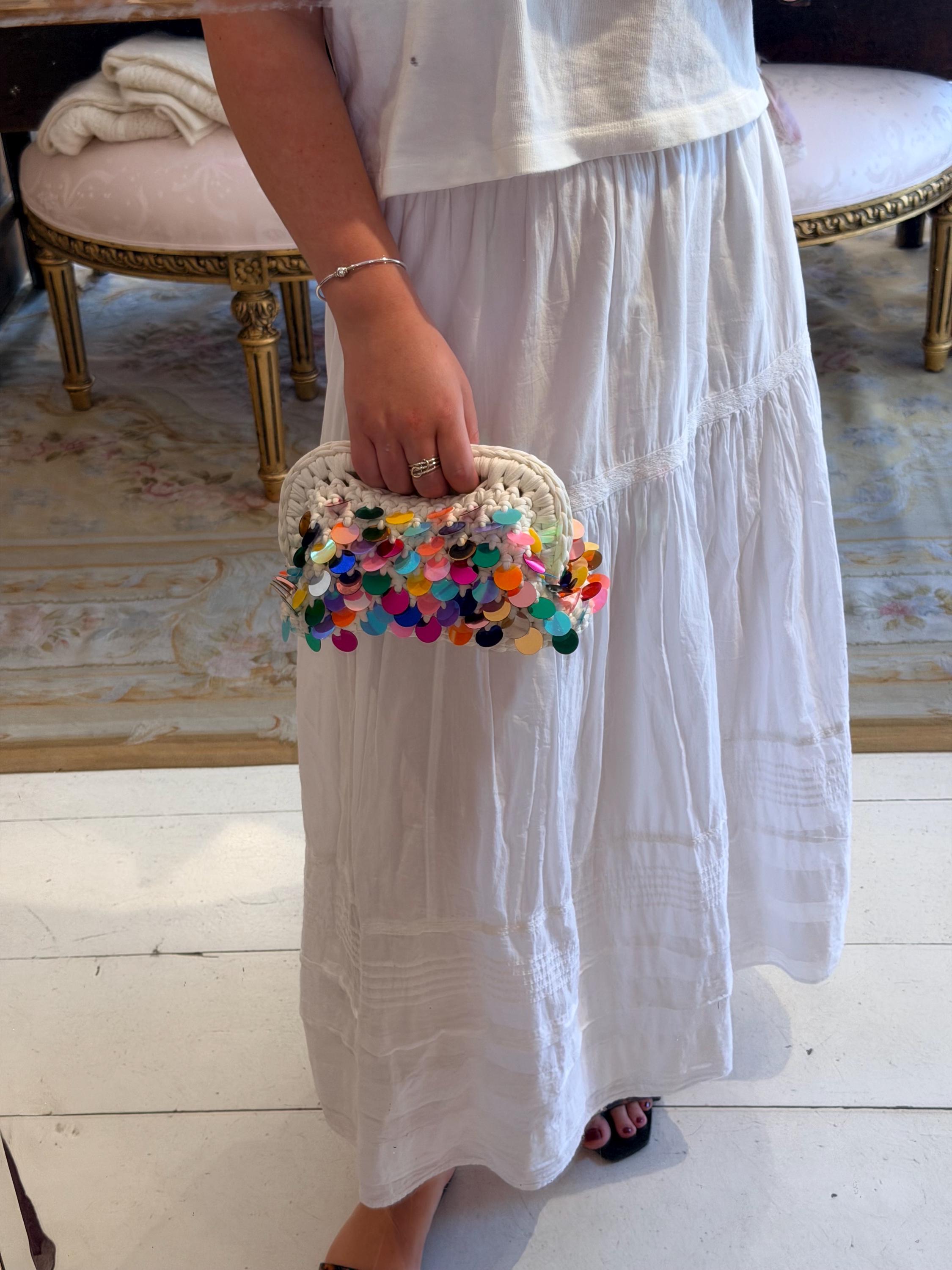 Sequin Fringe Bag - Etsy