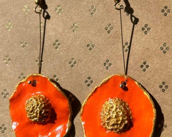 "Camille" long earrings