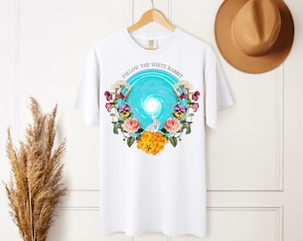 Camiseta Sigue al Conejo Blanco