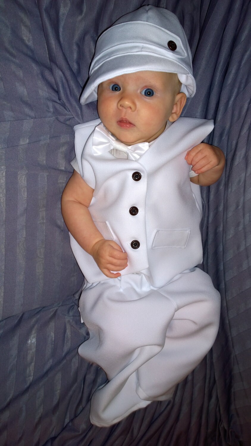 Baby Boy Baptism Outfit Boy Christening Outfit Boy Blessing Etsy