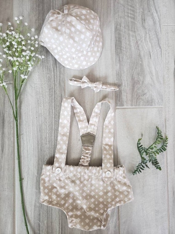 Spring Baby Boy outfit Baby boy bloomers boy photo shoot Etsy