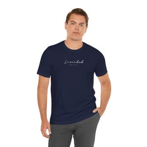 Limited Edition text Tshirt | Minimal