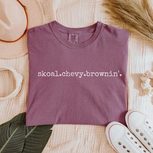 Vintage Morgan Wallen Skoal Chevy Browning Comfort Colors Tee image 4