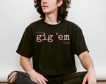 Texas Aggie Gig 'Em Gameday T-Shirt, Maroon College Football Fan Tee