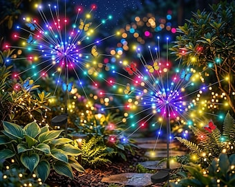Colorful Solar Garden Lights, 120LED Outdoor Decoration