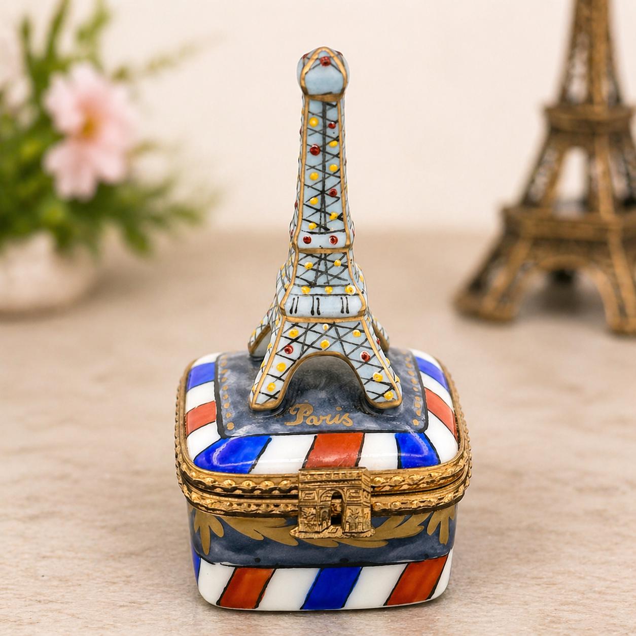 ジュエリーケース ボックス LIMOGES FRANCE フランス リモージュ製 リモージュジュエリーボックス - Etsy 日本